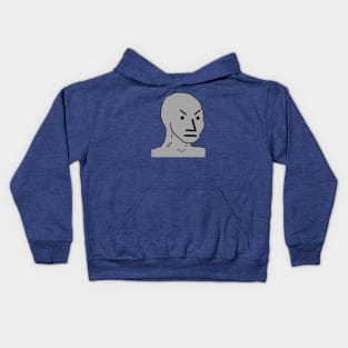 Angry Face Meme Kids Hoodie